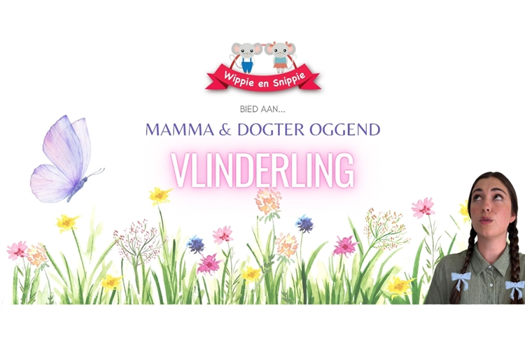 VLINDERLING DEUR PUPPETRIX EN WIPPIE&SNIPPIE